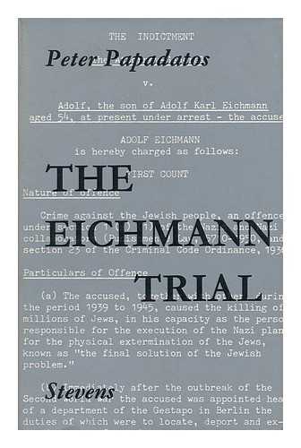 PAPADATOS, PETROS A. - The Eichmann Trial