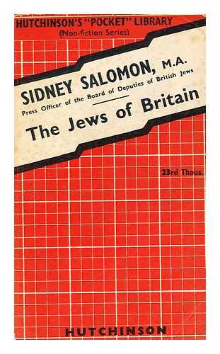 SALOMON, SIDNEY - The Jews of Britain