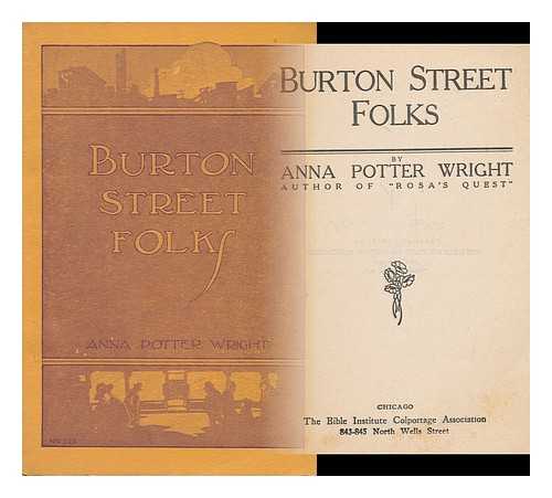 WRIGHT, ANNA POTTER - Burton Street Folks