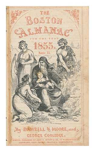 BOSTON ALMANAC - Boston Almanac 1855, Number 1855