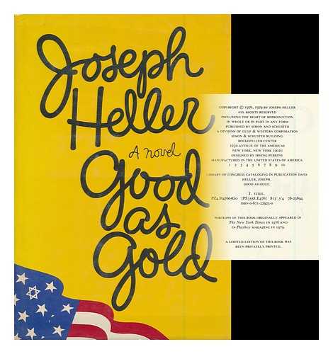 HELLER, JOSEPH - Good As Gold / Joseph Heller