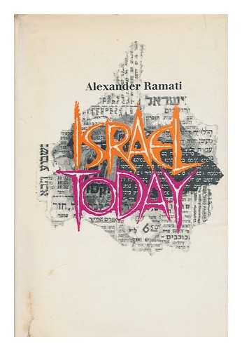 RAMATI, ALEXANDER, (1921-) - Israel today
