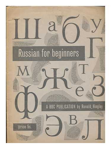 HINGLEY, RONALD - Russian for beginners