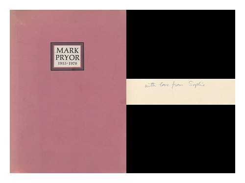 VARIOUS - Mark Pryor, 1915-1970 / Sophie Pryor, comp.