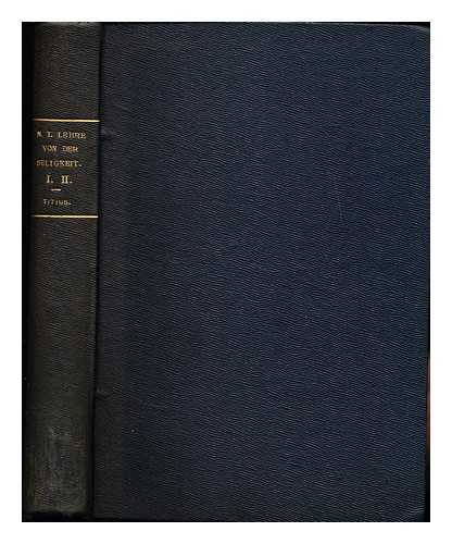 TITIUS, ARTHUR (1864-) - Jesu Lehre vom Reiche Gottes. Bound with the second volume of the series titled Der Paulinismus unter dem gesichtspunkt der seligkeit published in 1900 in Tubingen...