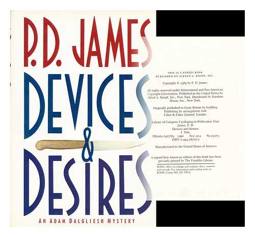 JAMES, P. D. - Devices and Desires