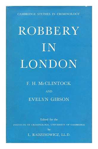 MCCLINTOCK, FREDERICK H. - Robbery in London