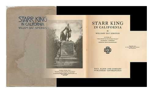 SIMONDS, WILLIAM DAY (1855-1920) - Starr King in California, by William Day Simonds