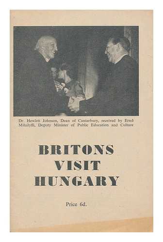 BRITISH HUNGARIAN FRIENDSHIP SOCIETY - Britons visit Hungary