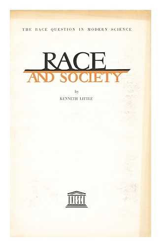 LITTLE, KENNETH - Race and society