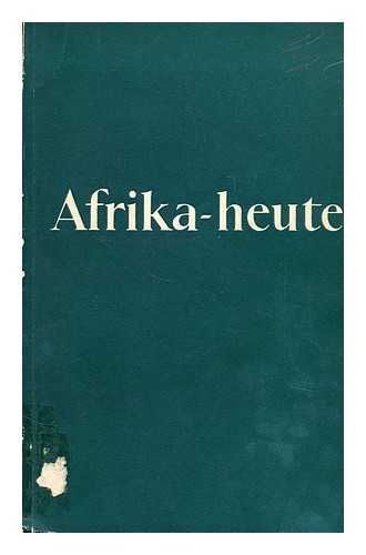 AFRIKA HEUTE - Ein Jahrbuch