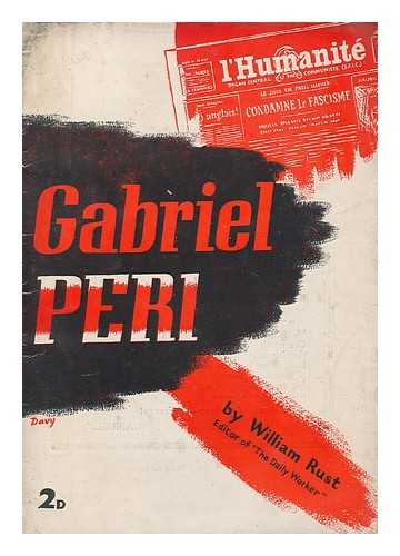 RUST, WILLIAM CHARLES (1903-1949) - Gabriel Peri