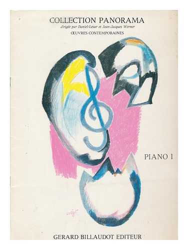 DANIEL-LESUR. WERNER, JEAN-JACQUES (1935-) - Collection Panorama 1er Recueil d'Oeuvres, pour piano. (Degre debutant, tres facile)