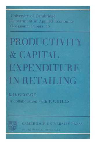 GEORGE, KENNETH DESMOND - Productivity & capital expenditure in retailing 