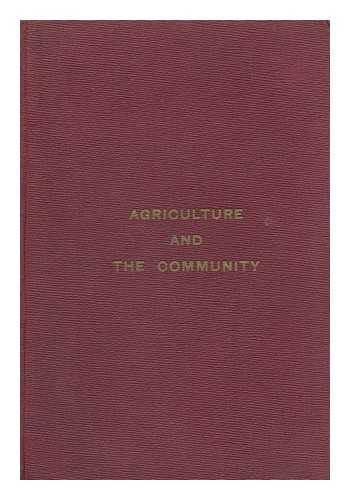 DUNCAN, JOSEPH FORBES - Agriculture and the community