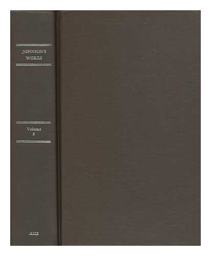 JOHNSON, SAMUEL (1709-1784) - Dr. Johnson's works - Lives of the poets, vol. 2 [volume 8]