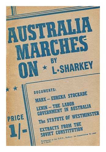 SHARKEY, LAURENCE L. - Australia marches on