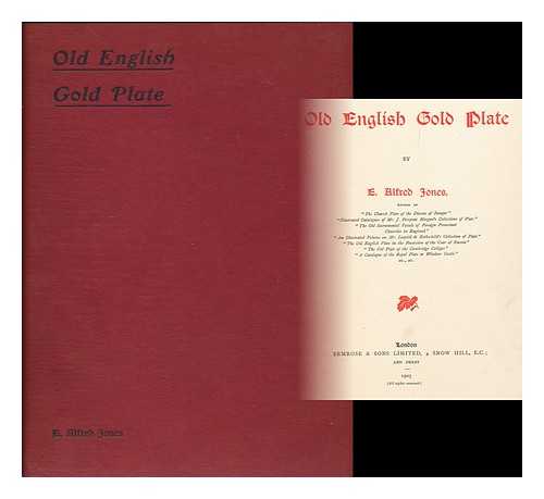 JONES, E. ALFRED (1872-1943) - Old English gold plate