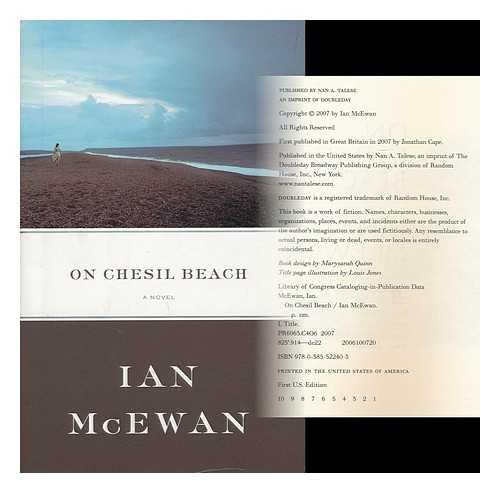 MCEWAN, IAN - On Chesil Beach / Ian McEwan