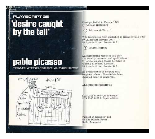 PICASSO, PABLO - Playscript 25 'desire caught by the tail'