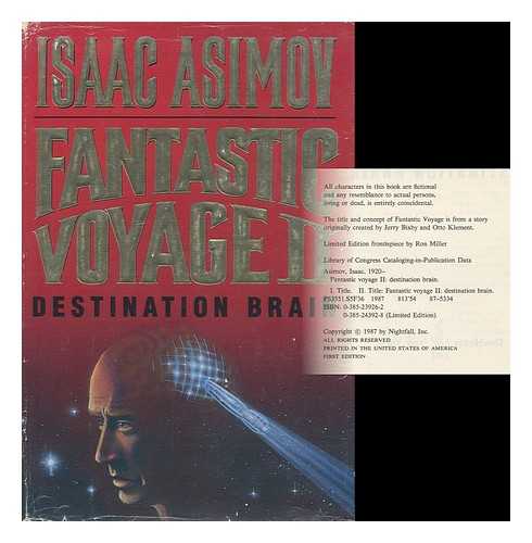 ASIMOV, ISAAC (1920-1992) - Fantastic voyage II : destination brain / Isaac Asimov