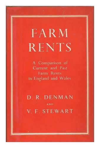 DENMAN, D. R. - Farm rents : a comparison of current and past farm rents in England and Wales