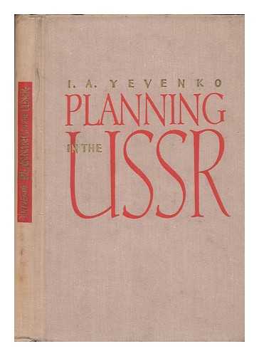 YEVENKO, I. A. - Planning in the USSR