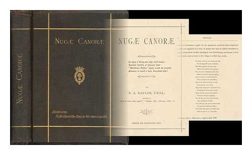 NAYLOR, R. A. - Nugae canorae