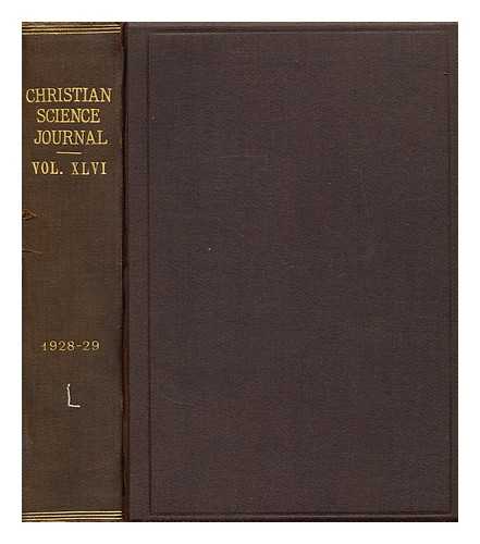 EDDY, MARY (BAKER) - The Christian Science journal - Vol. XLVI  April 1928. No. 1