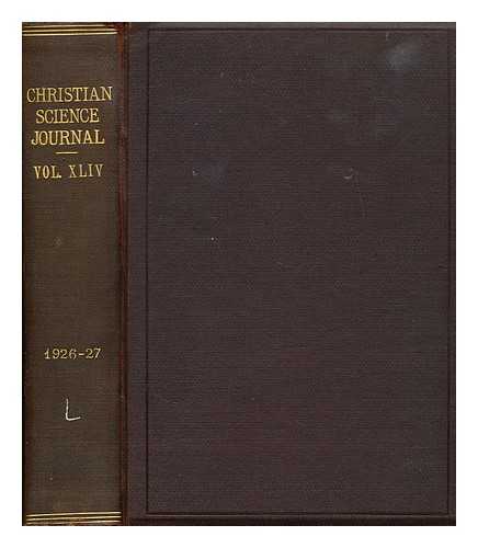 EDDY, MARY (BAKER) - The Christian Science journal - Vol. XLIV  April 1926. No. 1