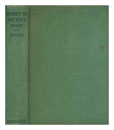 Bader, Clarisse (1840-1902) - Women in ancient India