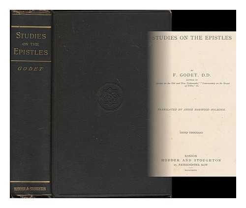 GODET, FREDERIC LOUIS (1812-1900) - Studies on the epistles