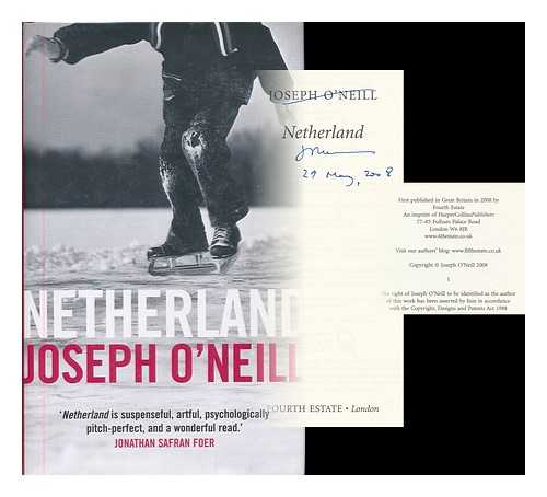 O'NEILL, JOSEPH (1964- ) - Netherland / Joseph O'Neill