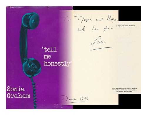 GRAHAM, SONIA - Tell me, honestly / a novel by Sonia Graham