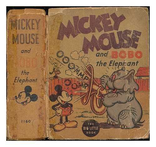 DISNEY, WALT - Mickey Mouse and Bobo the elephant