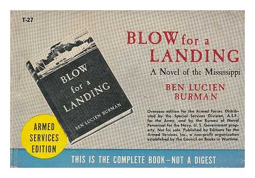 BURMAN, BEN LUCIEN (1896-1984) - Blow for a landing