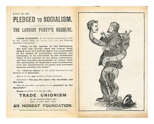 L. U. C. - Pledged to Socialism