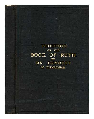 DENNETT, J. - Thoughts on the book of Ruth