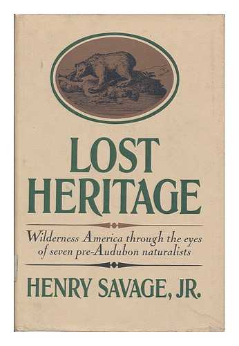 SAVAGE, HENRY (1903- ) - Lost heritage