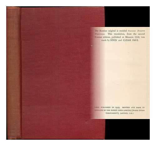 PLEKHANOV, GEORGII VALENTINOVICH (1856-1918) - Fundamental problems of marxism