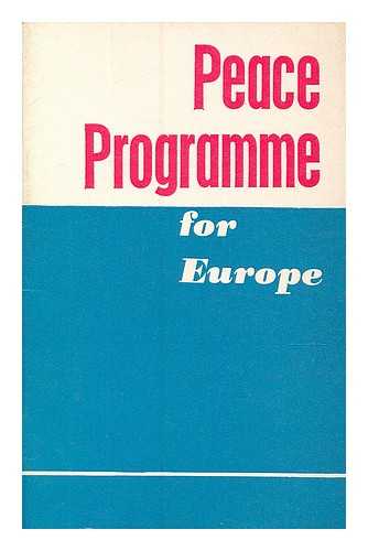 KUDRIAVTSEV, VLADIMIR LEONTEVICH - Peace programme for Europe