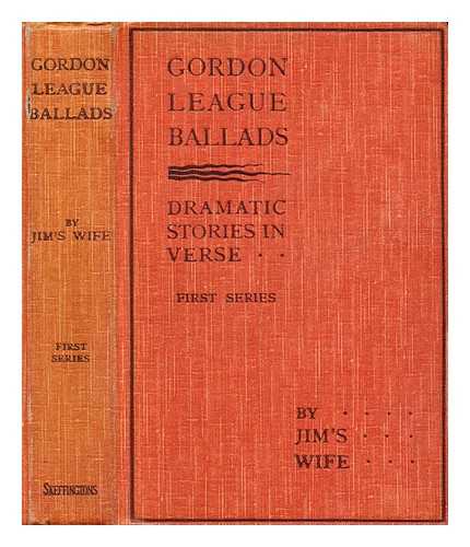 Jackson, Clement Nugent, Mrs. - Gordon league ballads for working men and women : series 1