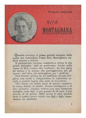 Anonymous - Rita Montagnana