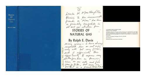 DAVIS, RALPH EMERSON - Stories of natural gas