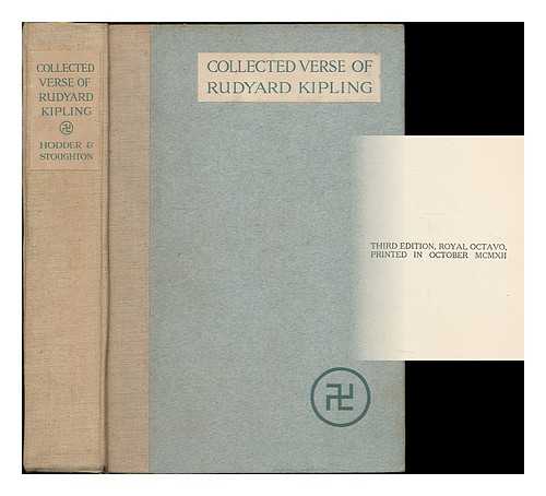 KIPLING, RUDYARD (1865-1936) - Collected verse of Rudyard Kipling