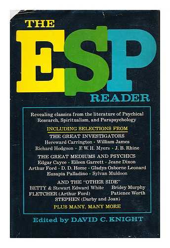 KNIGHT, DAVID C. - The ESP reader / Edited by David C. Knight