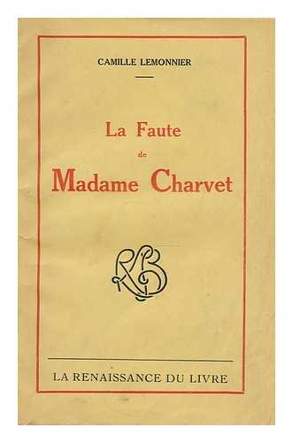 Lemmonier, Camille - La faute de Madame Charvet