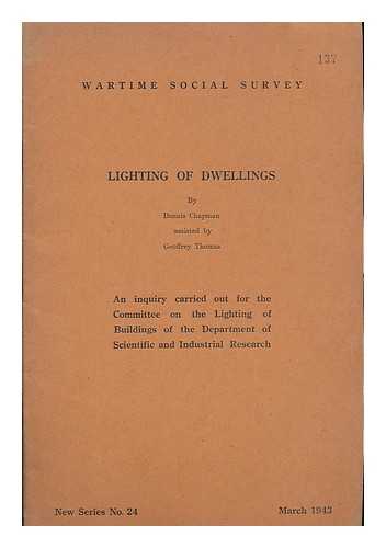 Wartime Social Survey, Great Britain - Lighting of Dwellings