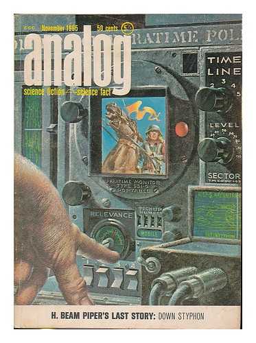 PIPER, H. BEAM (1904-1964) - Down Styphon / H. Beam Piper [in] Analog : science fact - science fiction ; vol. 76, no. 3 , Nov. 1965