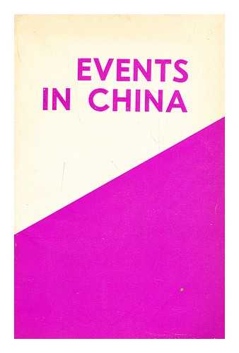 NOVOSTI PRESS AGENCY PUBLISHING (MOSCOW) - Events in China : article in 'Pravda', November 27, 1966